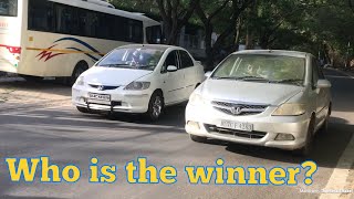 My Japani Engine Drag Race With Indian Honda city Engine