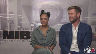 Tessa Thompson & Chris Hemsworth on Directing Valkyrie Origin Movie