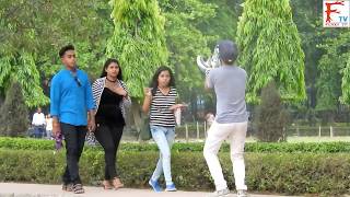 Asia Cup Invisible Cricket April Fool Prank on Girls!Gone Funny!FunkyTv