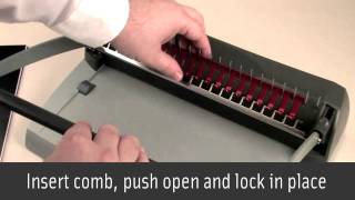 Manual Comb Binding: How It Works