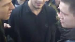 Регбист Солонин конфликт. Регбист дал леща Солонину. Солонин ответил за клоуна.