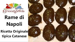 Rame di Napoli ricetta originale tipica catanese per le festività dei morti