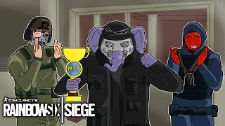 RAINBOW SIX SIEGE | "Fighting CaRtOoNz For That MVP" | w/Ohmwrecker, CaRtOoNz (R6 Red Crow)