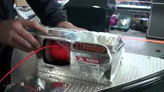 Установка якорной лебедки Stronger Steel Hands 40 на катер