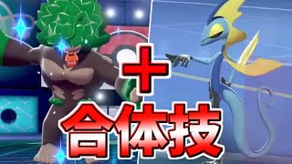 【ポケモン剣盾】合体技って知ってる？合体技で素早さ操作ですべてを倒してしまいます。【ガラルルーキーズ】