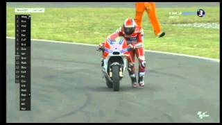 Dovizioso vs. Iannone - last turn crash (GP Argentina 2016)