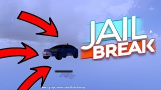 [NEW!]Jailbreak flying vehicles glitch! (Roblox Jailbreak)