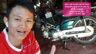 Siêu cub HONDA CUB 86 50CC cực đẹp như xe thùng