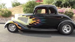 1934 Ford 5W Coupe Traditional Hot Rod All Steel (Sorry Sold)