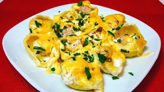 Фаршированные Макароны Быстрый и Вкусный Ужин Очень Простой Рецепт!!!