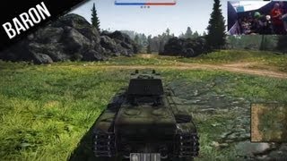 War Thunder TANK GAMEPLAY from Igromir 2013!  (KV-1, T-70, Stug III, T-34, Stuka) [RAW]