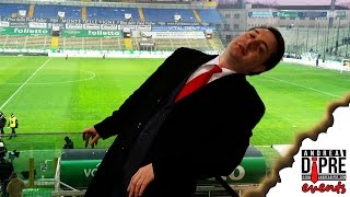 Incredibile! Allo stadio Tardini mettono il Pettinero in onore di Andrea Diprè!