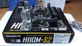 Обзор Gigabyte h110m s2 ddr4 (и пару слов как поставить windows 7 на socket 1151)