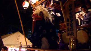 東京都府中市　南町八幡神社祭礼　2005年　山車囃子