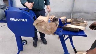 ODUN,KÜTÜK YARMA MAKİNASI-ERMAKSAN MAKİNA-