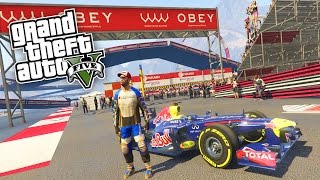 DIE SCHNELLSTEN AUTOS in GTA 5 ! - FORMEL1 & MEGA RAMPEN MOD !!!