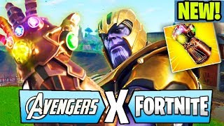 *NEW* THANOS INFINITY GAUNTLET GAMEPLAY (Fortnite Infinity Gauntlet LTM)