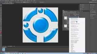 Как сделать значок в Photoshop