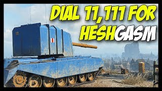 ►Dial 11,111 For HESHgasm - World of Tanks FV4005 Stage II Gameplay