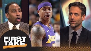 First Take debates if Isaiah Thomas' 'power back' comment shot at LeBron James | First Take | ESPN
