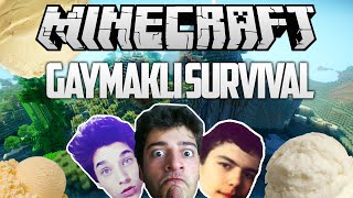 Minecraft Gaymaklı - Survival - MANGIRAFIM GAYMAKK!! - Bölüm 1