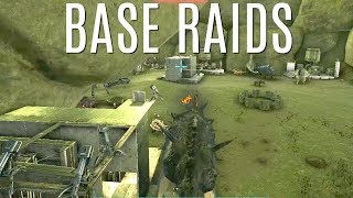 RAIDING HIDDEN BASES and REAPER Soaking - Official 6 Man Tribes (E20) - ARK Survival