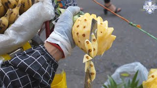베트남 길거리 과일 자르기 달인 / 베트남 하노이