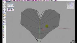 T-splines для Rhino 4. Карточные масти. Черви.