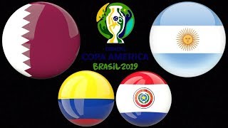 Катар Аргентина / Колумбия Парагвай / Кубок Америки