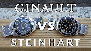 Automatic Dive Watch Duel: Steinhart OVM vs Ginault Ocean Rover Date - Perth WAtch #102