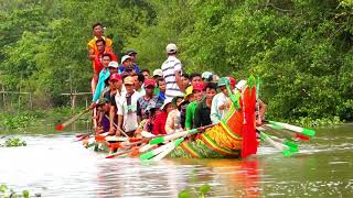 ĐUA GHE NGO 2019 | buổi tập cuối của trận đua kiên giang giải huyện giồng riềng