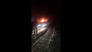 В Йошкар-Оле на улице Лебедева, 55 произошел пожар
