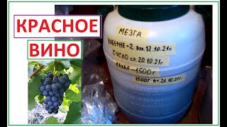 Как бродит КРАСНОЕ ВИНО
