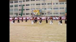雄山高校第65回体育大会　朱雀団応援