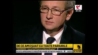 Jocuri de putere, cu Dan Puric (Realitatea TV, Craciun 2015)