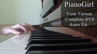 Yann Tiersen "Comptine d'Un Autre Été" ("Amélie") (Piano Cover)