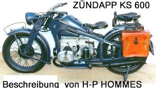 Zündapp KS 600 Beschreibung, Discription