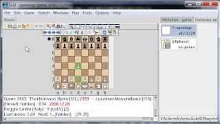 Learn Chess Openings with SCID Database