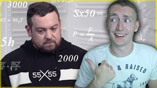 СМОТРИМ 55x55 – 3000 РАЗ (feat. Давидыч) | РЕАКЦИЯ НА 55х55