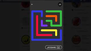Solución juego unir los puntos nivel 21 al 27