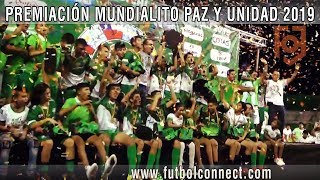 Premiación Mundialito Tahuichi Paz y Unidad 2019