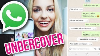 Ich schreibe UNDERCOVER mit Fans auf WHATS APP + Instagram Fake Account | XLAETA