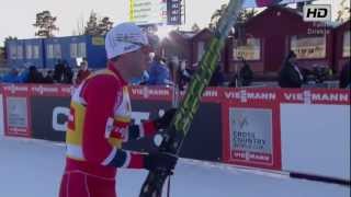Men's 2.5 Km Prologue Falun 2013 - Petter Northug CRAZY FINISH