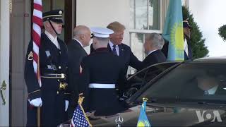 Qozog'iston prezidenti Oq uyda/Nazarbayev, Trump, White House