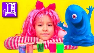 Лизуны Необычные Сюрпризы в Лизунах Цветная Слизь Color slime