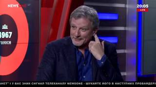 Андрей Пальчевский гость программы "Большой вечер" с Василием Головановым