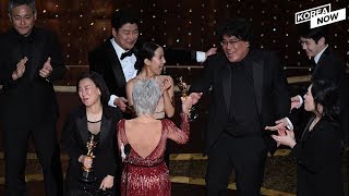 For the first time in Oscars’ 92 year history, S. Korean movie “Parasite” takes home “Best Picture”