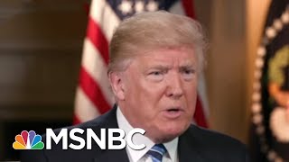 President Donald Trump Says 'Slippery' James Comey Not Fired Over Russia | Morning Joe | MSNBC