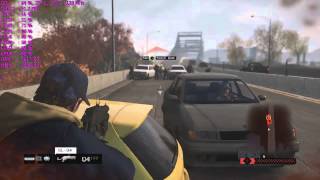 Watch Dogs convoy mission : Knocking down Olivier Garneau, CEO of Abstergo Entertainment