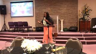 Apostle Anita Scott preaching, “ Change how you see it” Deuteronomy 20: 1-8